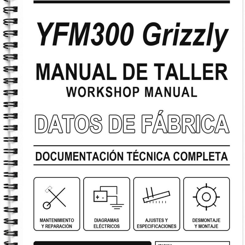 Manual de Taller Yamaha YFM300 Grizzly