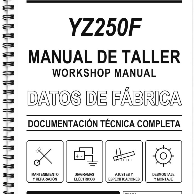 Manual de Taller Yamaha YZ250F