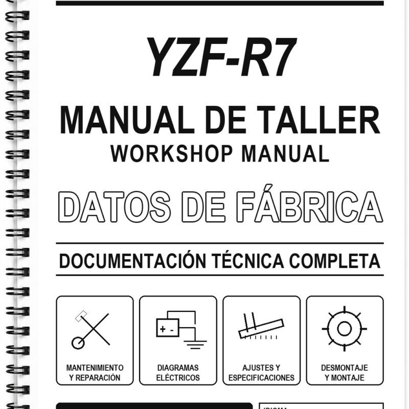 Manual de Taller Yamaha YZF-R7 (Inglés)
