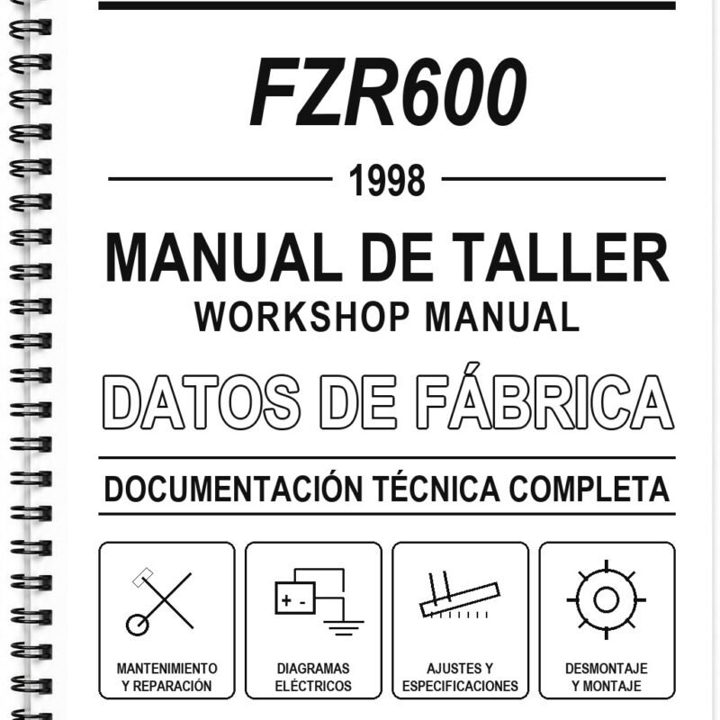 Manual de Taller Yamaha FZR600 (1998)