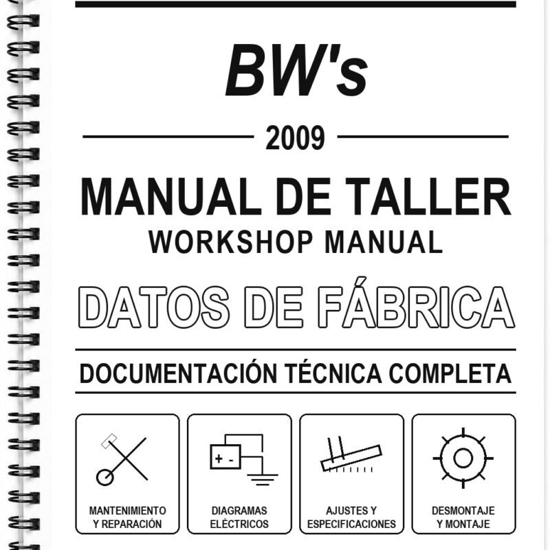 Manual de Taller Yamaha BW’s (2009)