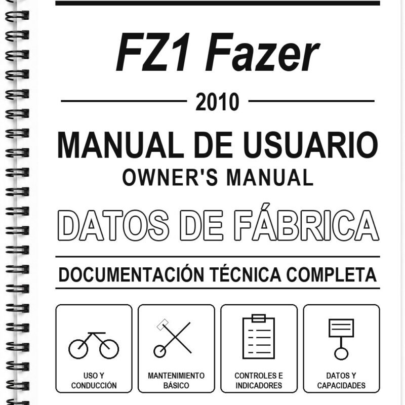 Manual de Usuario Yamaha FZ1 Fazer (2010)