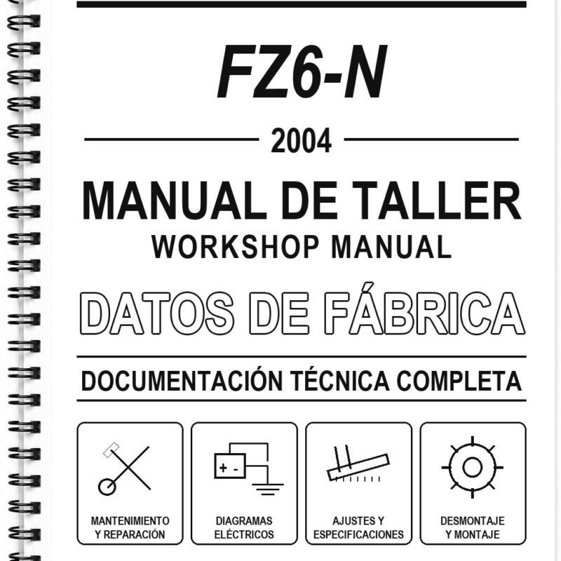 Manual de Taller Yamaha FZ6-N (2004)