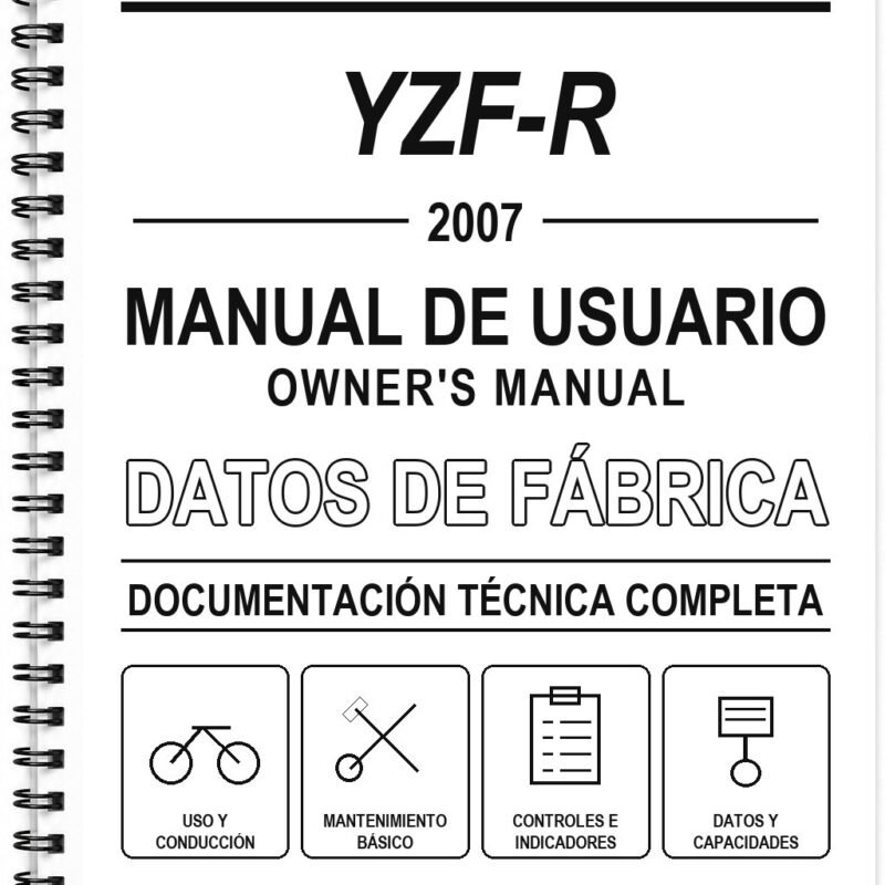 Manual de Usuario Yamaha YZF-R (2007)