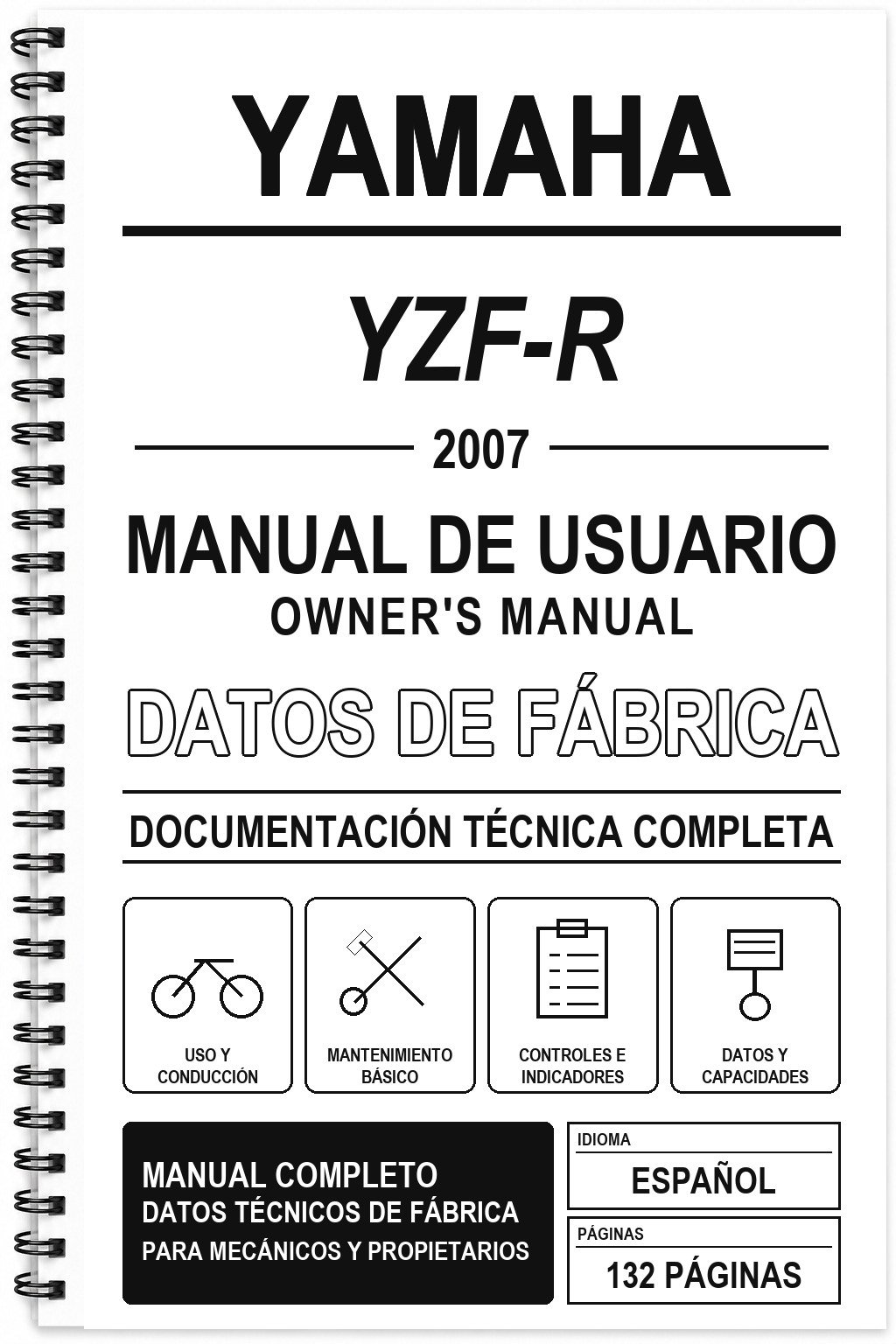 Manual de Usuario Yamaha YZF-R (2007)