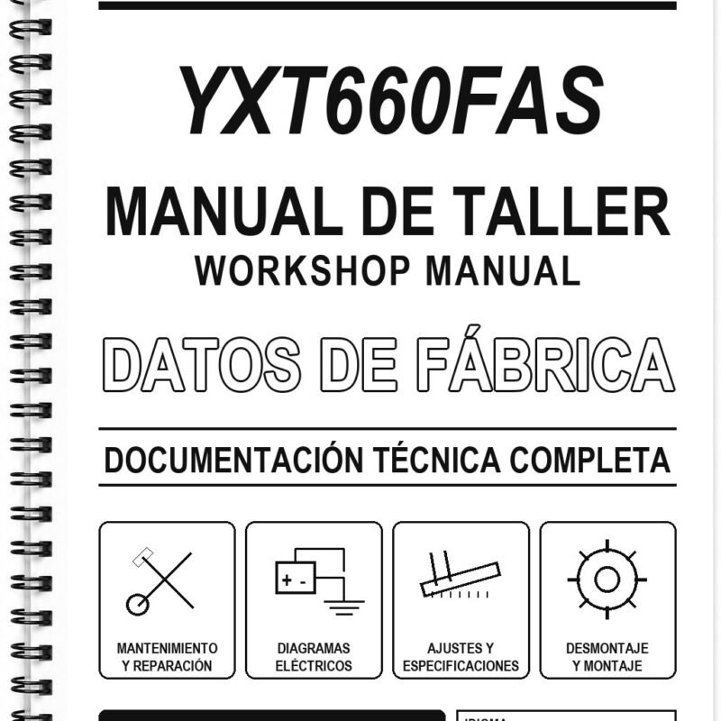 Manual de Taller Yamaha YXT660FAS (Inglés)