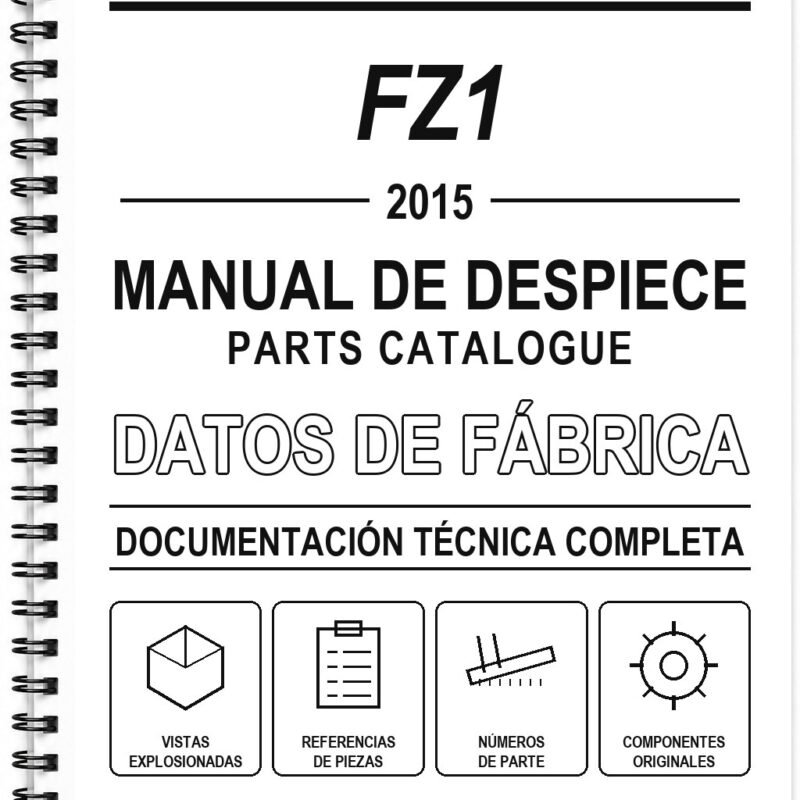 Manual de Despiece Yamaha FZ1 (2015)