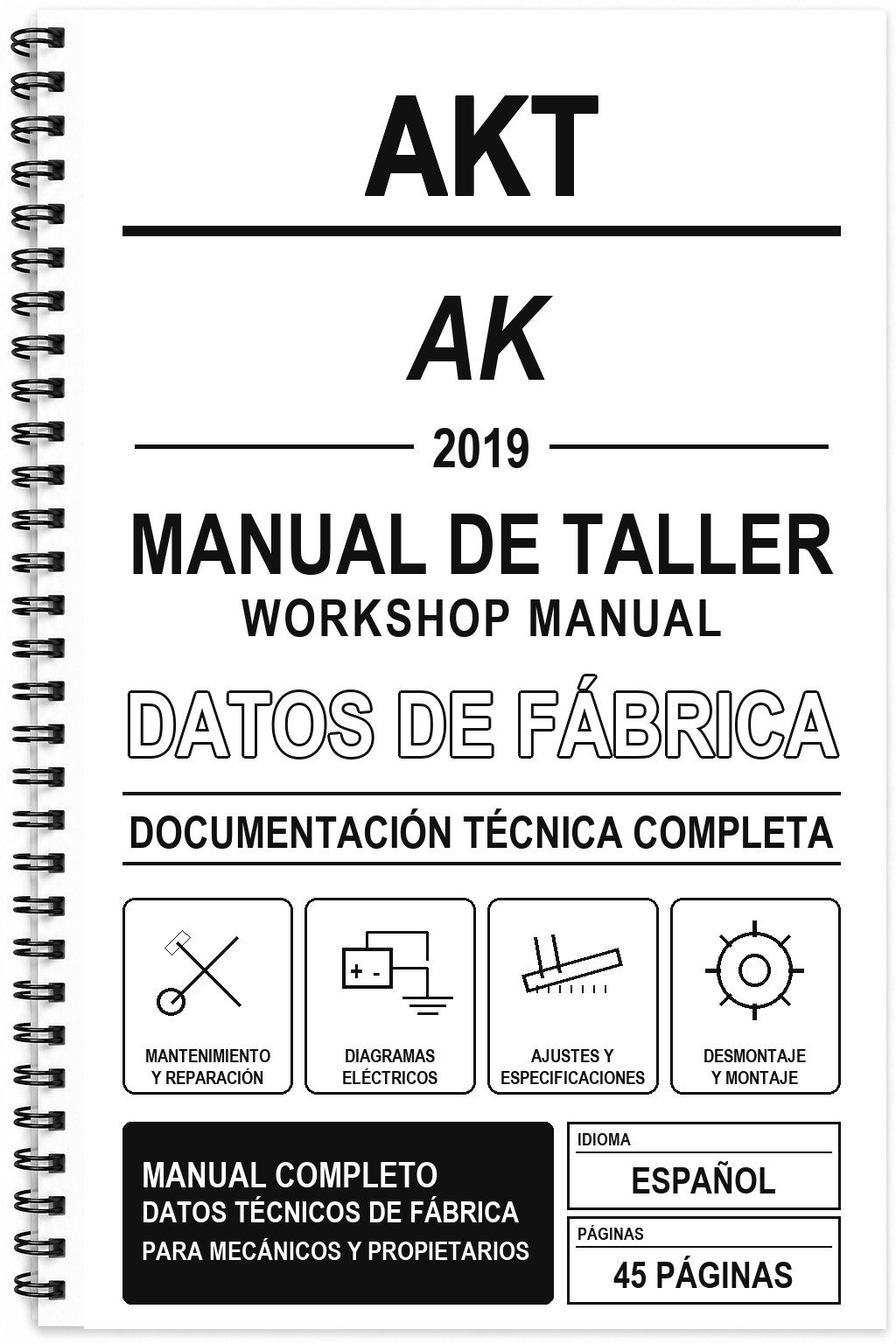 Manual de Taller AKT AK (2019)