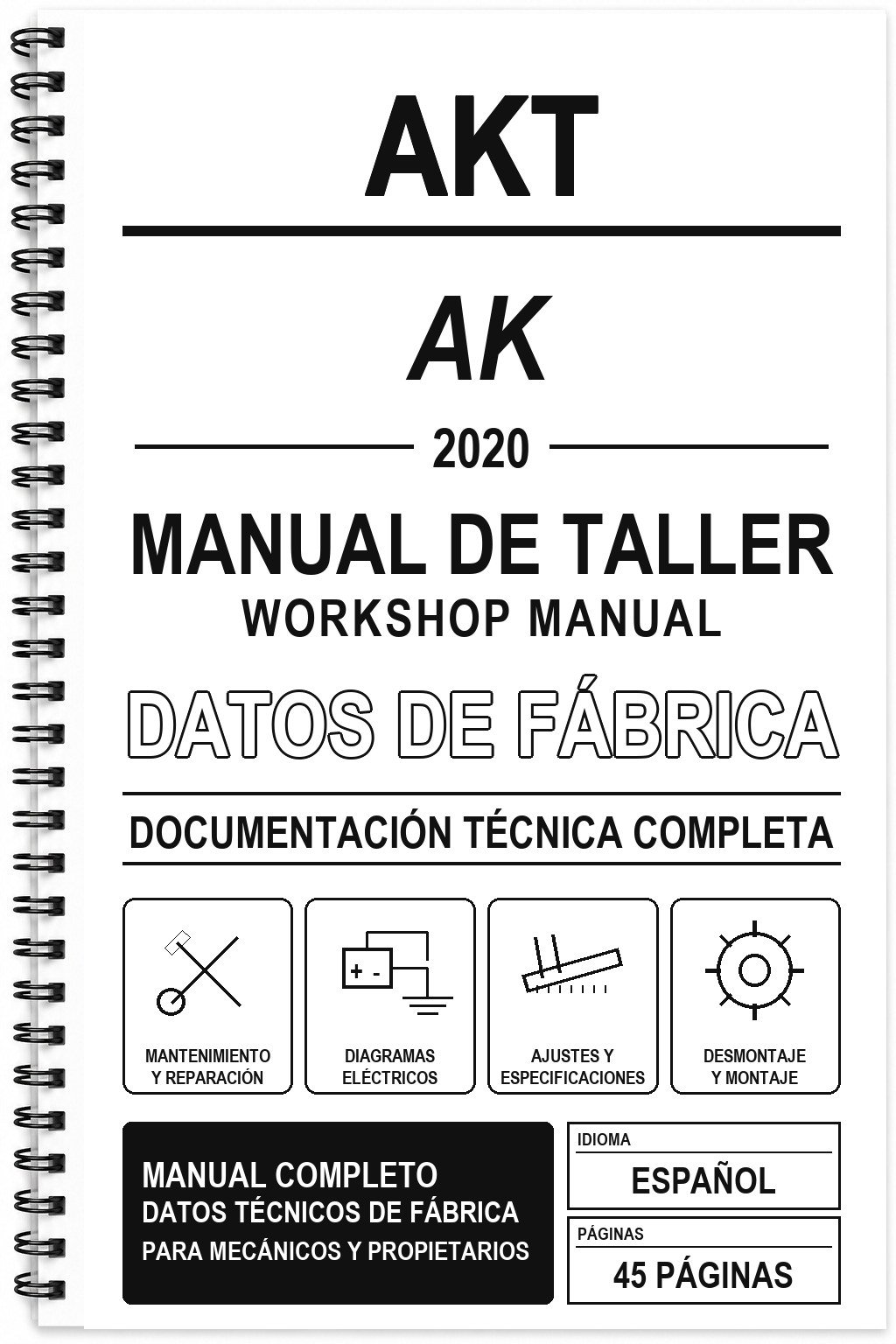 Manual de Taller AKT AK (2020)