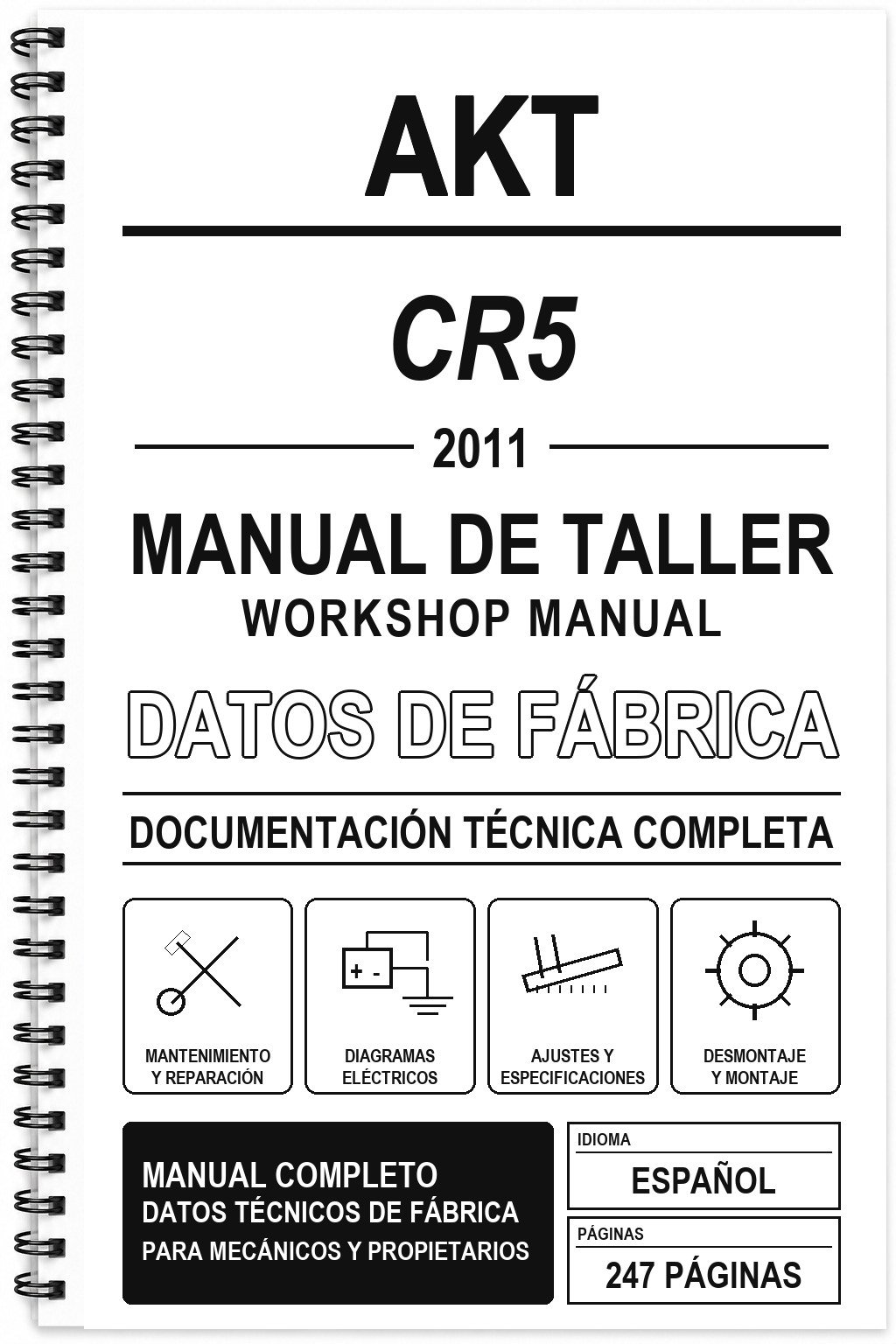 Manual de Taller AKT CR5 (2011)