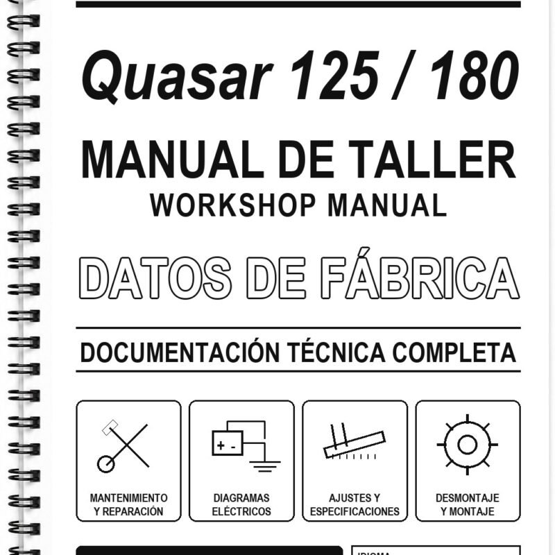 Manual de Taller Aprilia Quasar 125 / 180