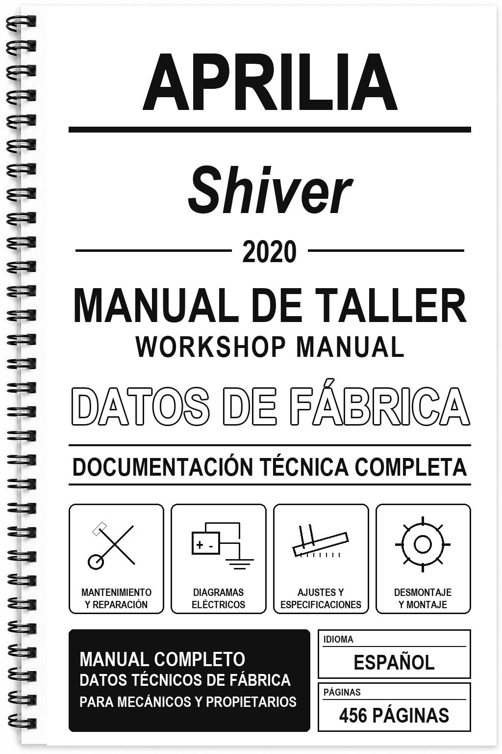 Manual de Taller Aprilia Shiver (2020)