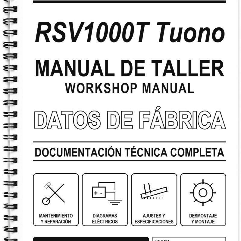 Manual de Taller Aprilia RSV1000T Tuono