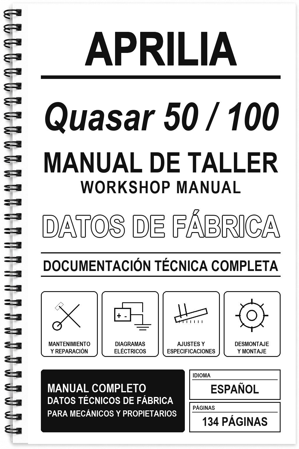 Manual de Taller Aprilia Quasar 50 / 100