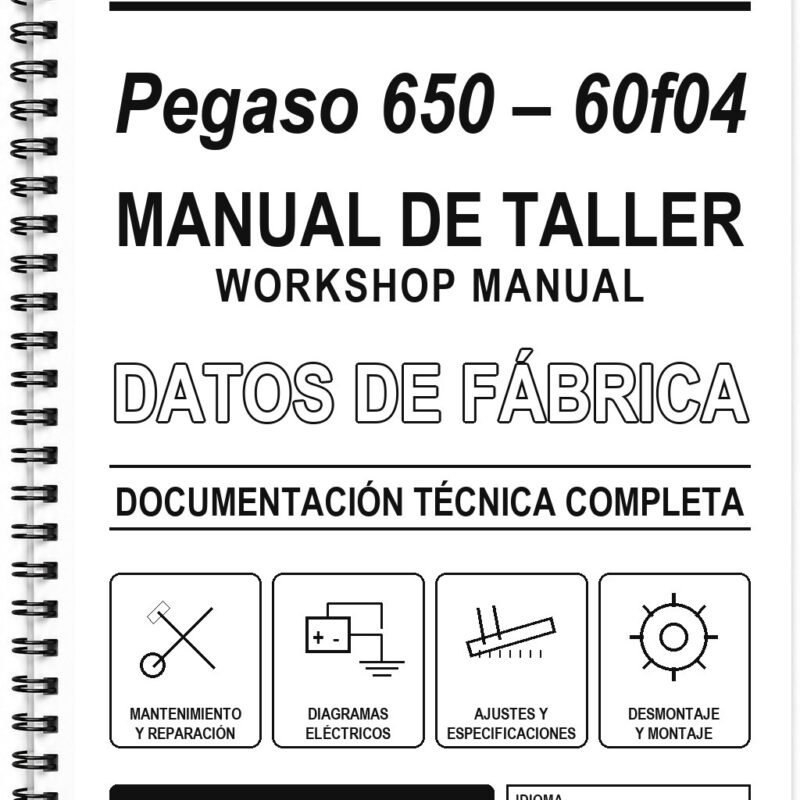 Manual de Taller Aprilia Pegaso 650 – 60f04