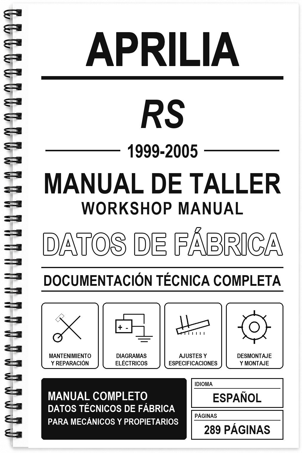 Manual de Taller Aprilia RS (1999-2005) – 3544e