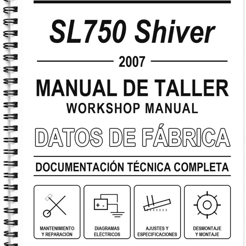 Manual de Taller Aprilia SL750 Shiver (2007)