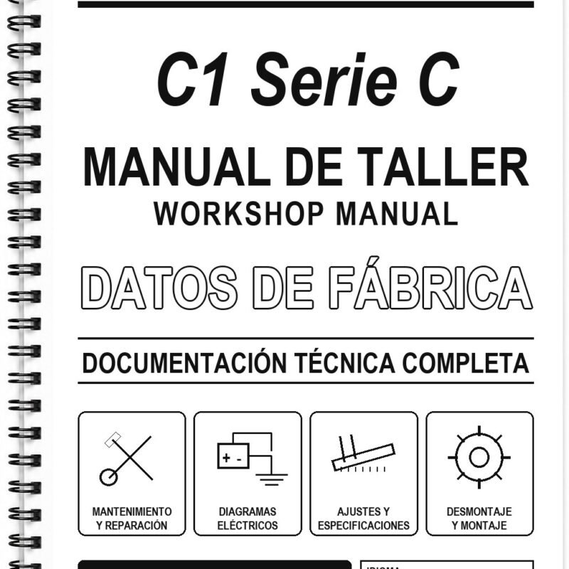 Manual de Taller BMW C1 Serie C