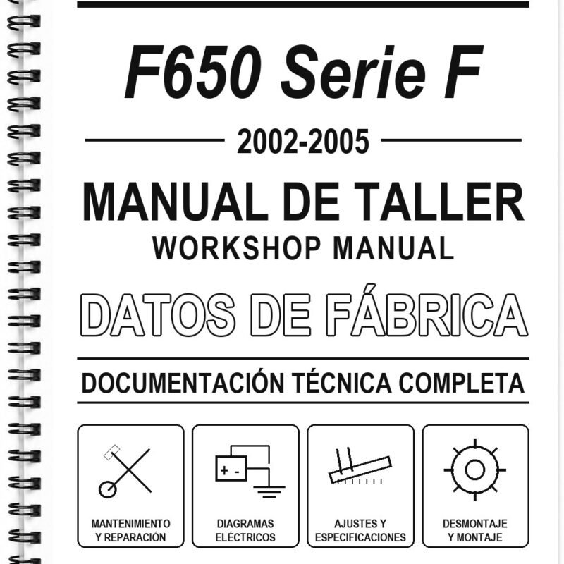 Manual de Taller BMW F650 Serie F (2002-2005)