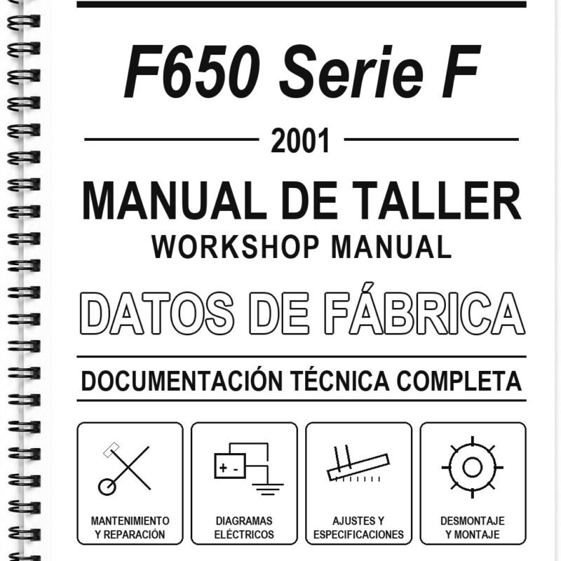 Manual de Taller BMW F650 Serie F (2001)