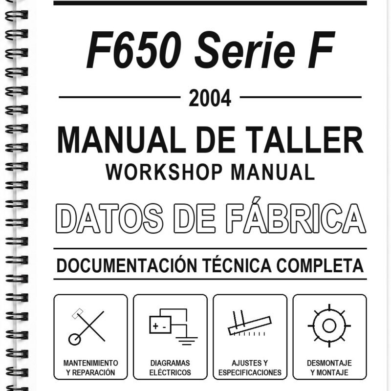 Manual de Taller BMW F650 Serie F (2004)