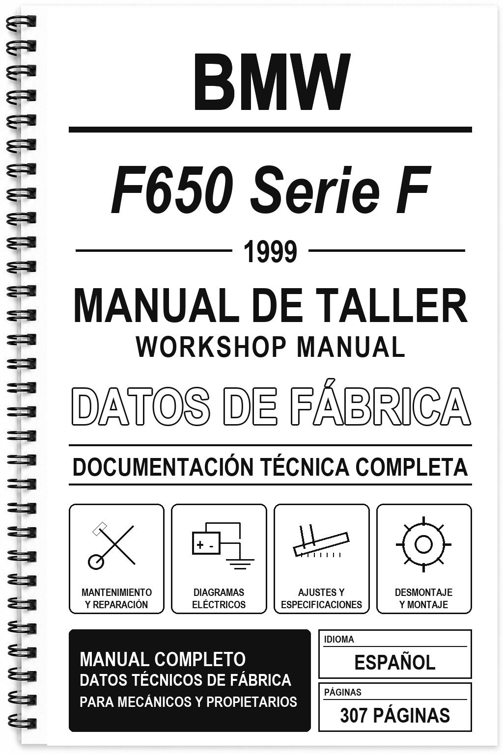 Manual de Taller BMW F650 Serie F (1999)