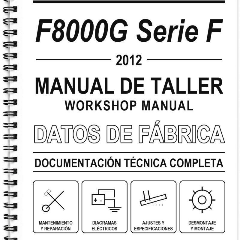 Manual de Taller BMW F8000G Serie F (2012)