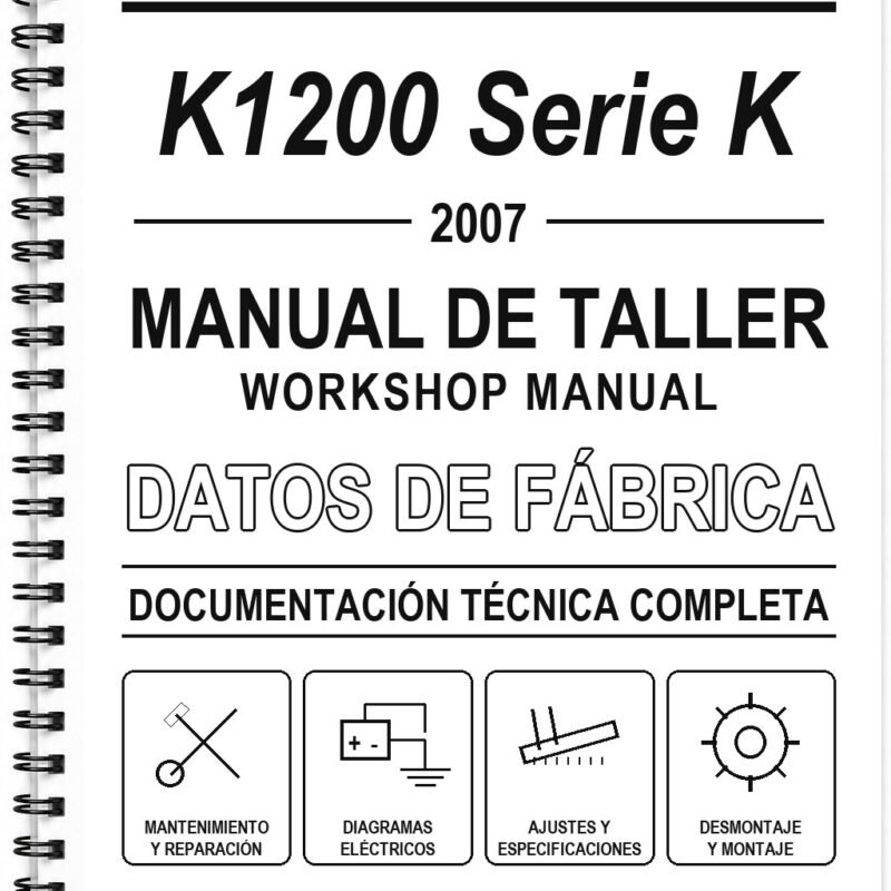 Manual de Taller BMW K1200 Serie K (2007)
