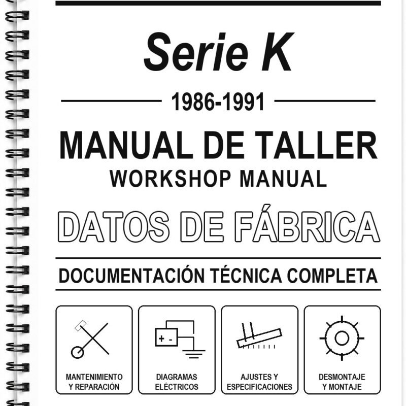 Manual de Taller BMW Serie K (1986-1991)