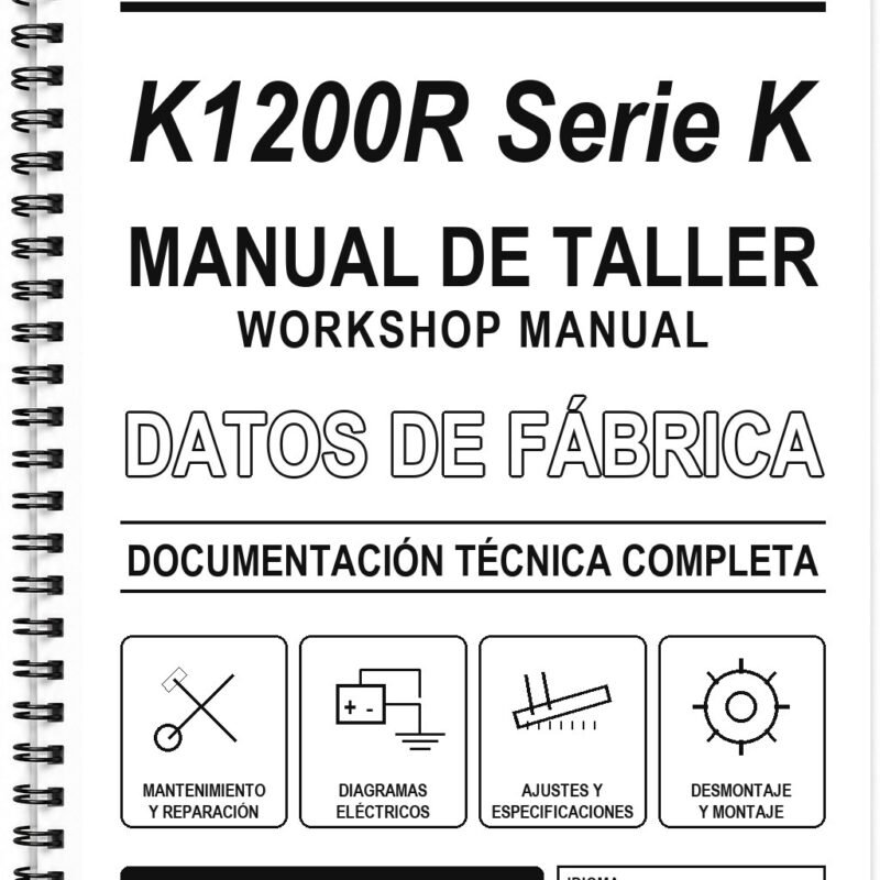 Manual de Taller BMW K1200R Serie K