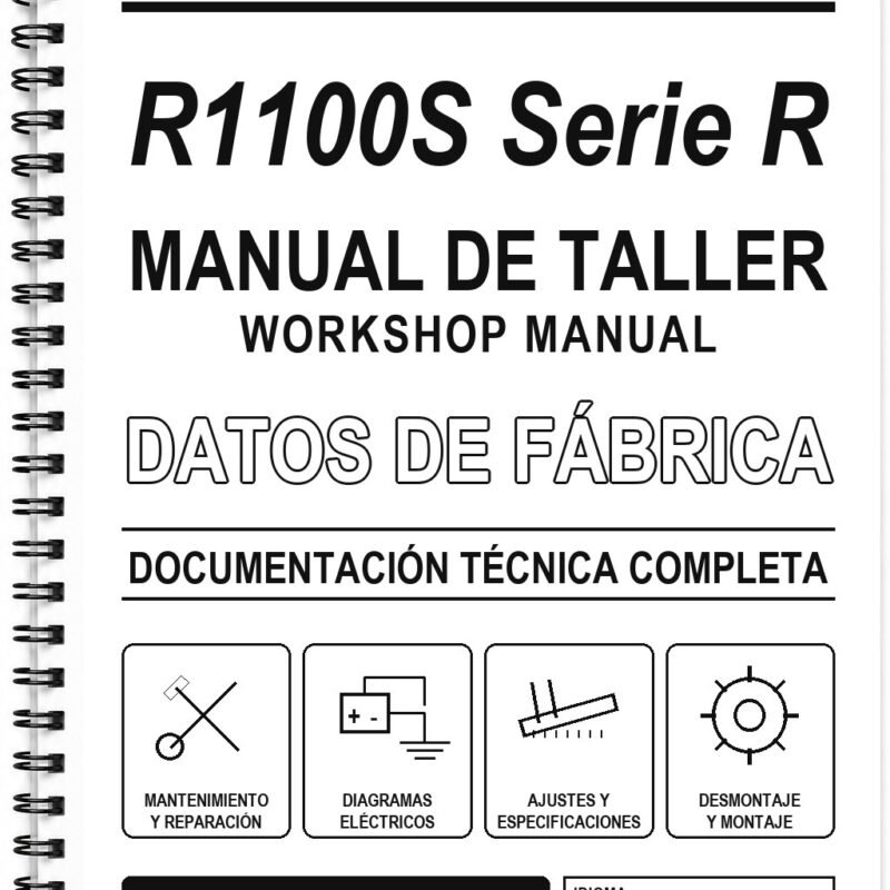 Manual de Taller BMW R1100S Serie R