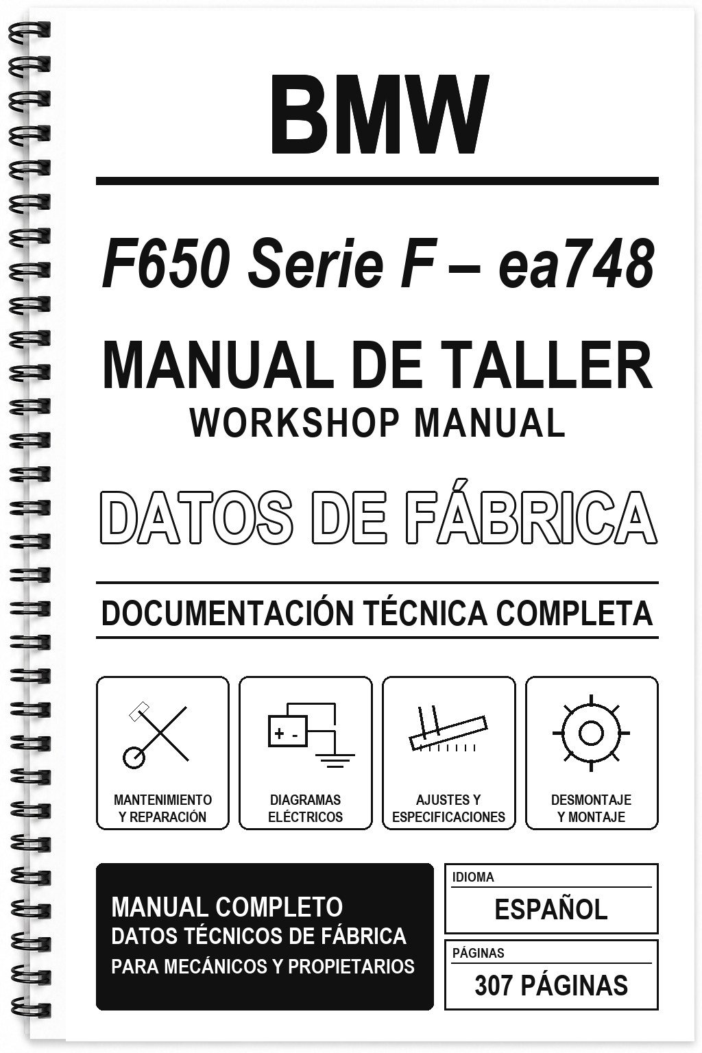 Manual de Taller BMW F650 Serie F – ea748