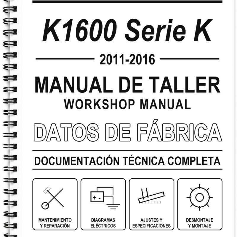 Manual de Taller BMW K1600 Serie K (2011-2016)