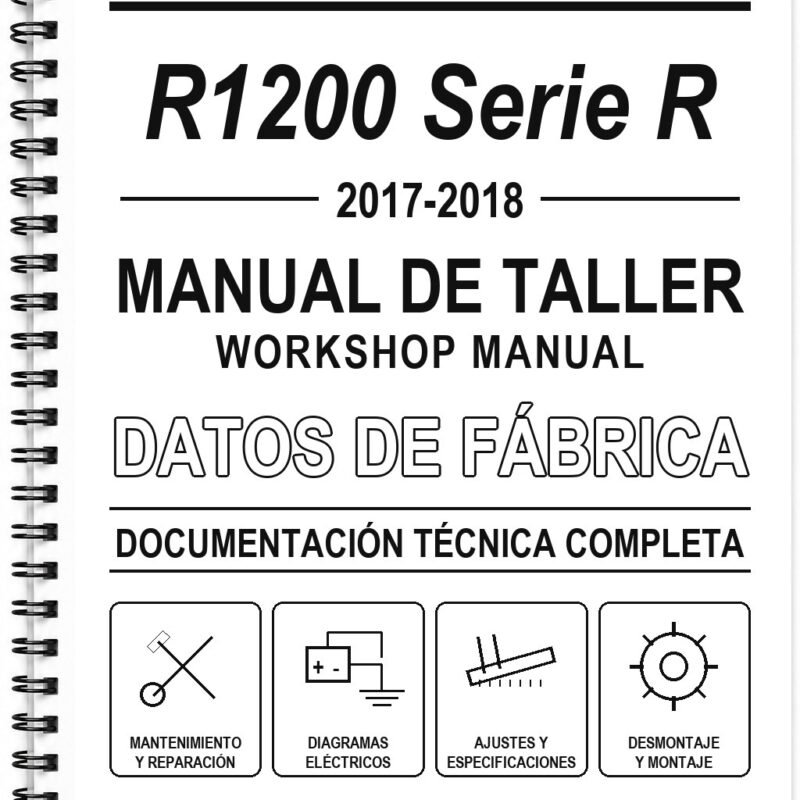 Manual de Taller BMW R1200 Serie R (2017-2018)