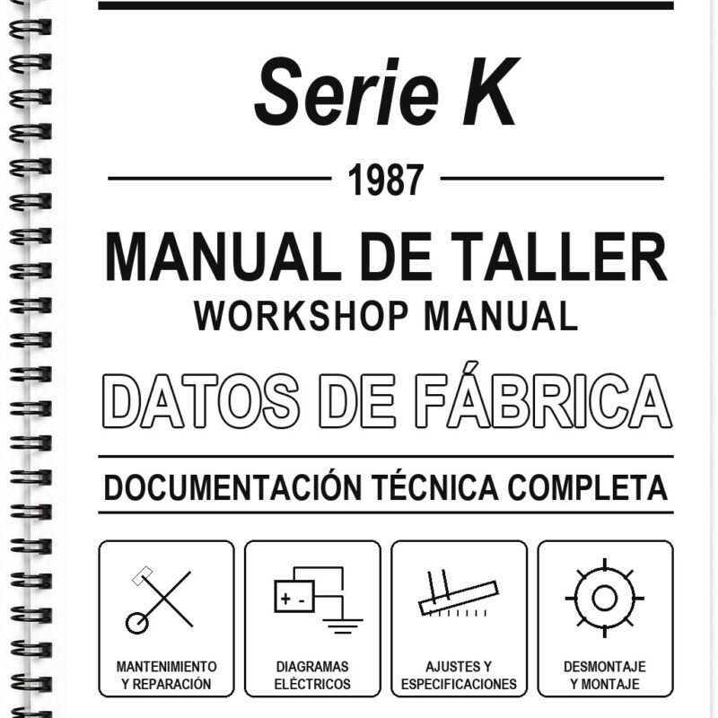 Manual de Taller BMW Serie K (1987)