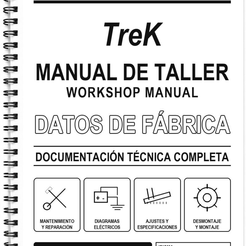 Manual de Taller Benelli TreK (Inglés)