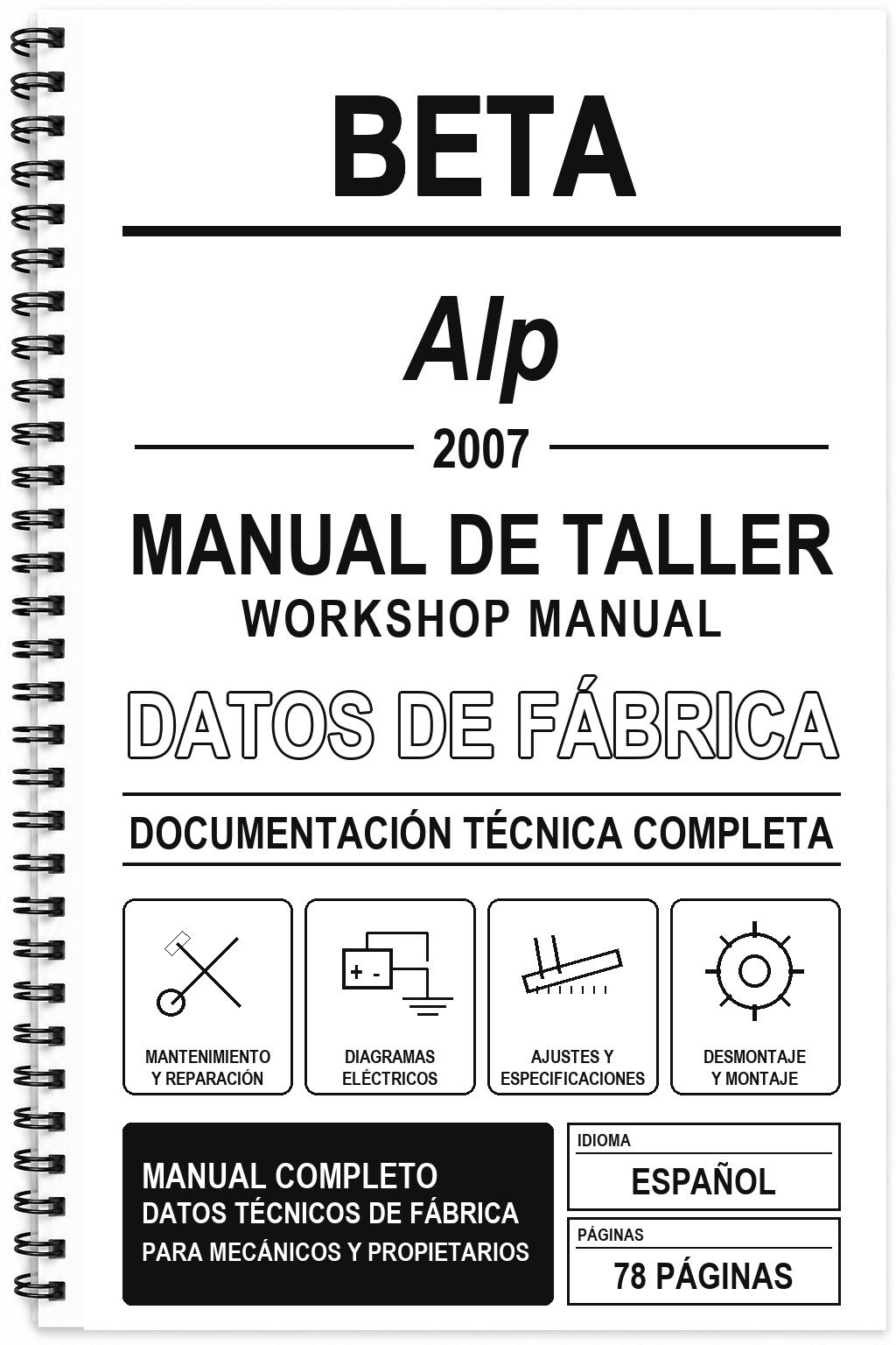 Manual de Taller Beta Alp (2007)