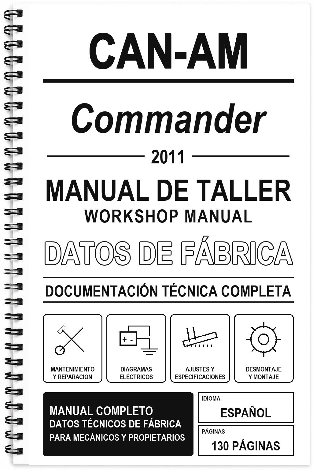 Manual de Taller Can-Am Commander (2011)