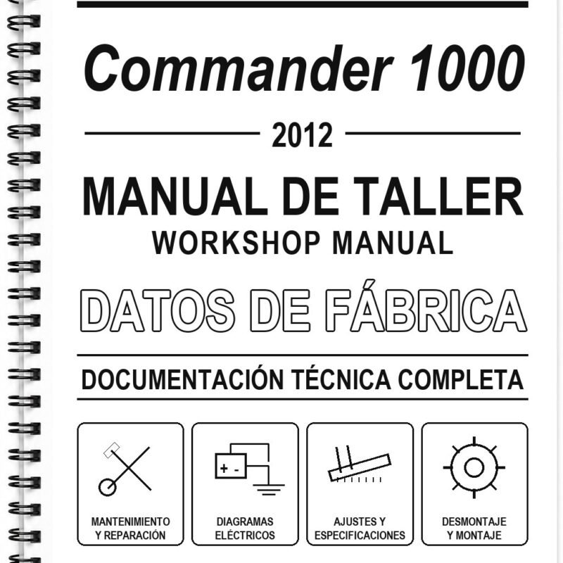 Manual de Taller Can-Am Commander 1000 (2012)