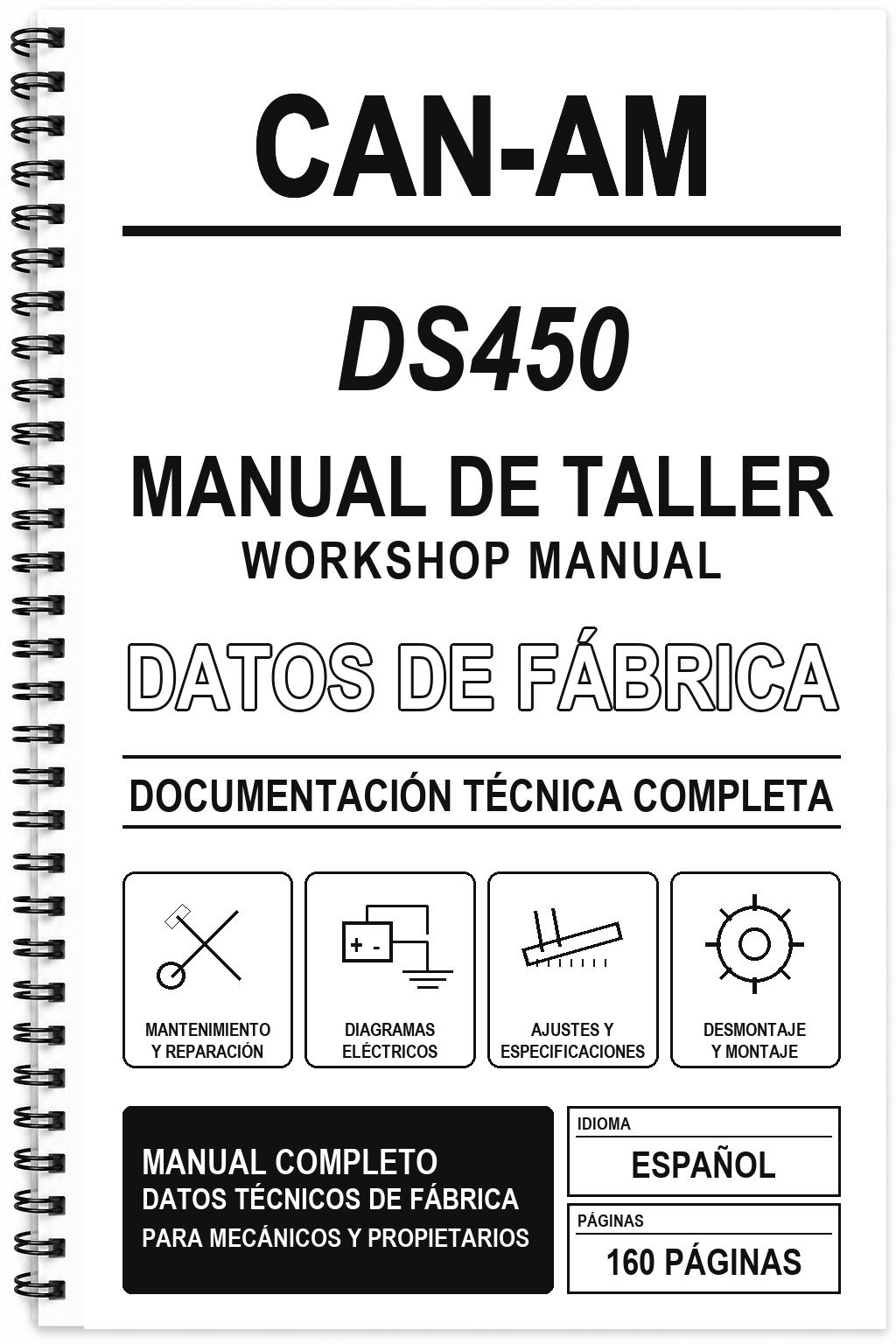 Manual de Taller Can-Am DS450