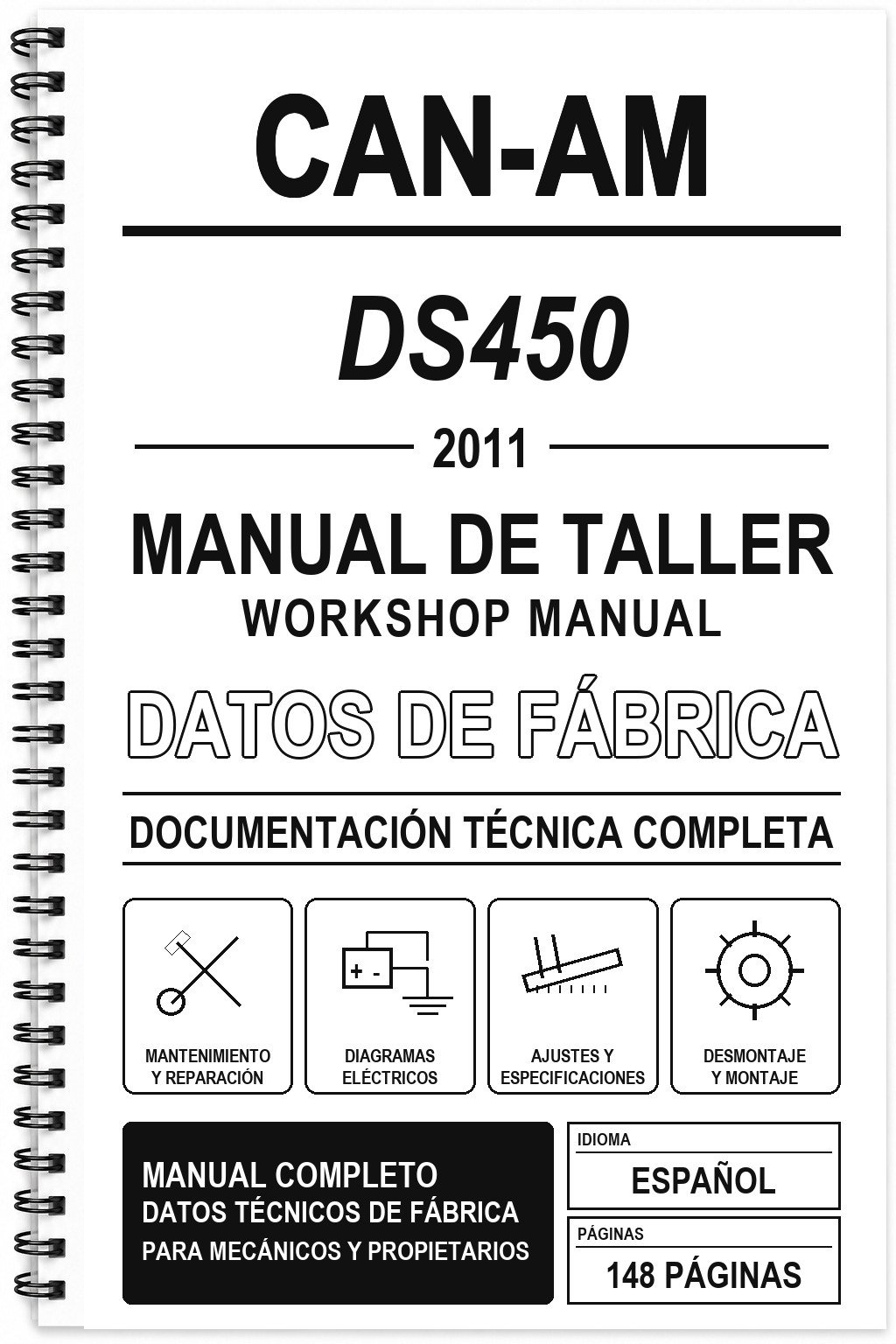 Manual de Taller Can-Am DS450 (2011)