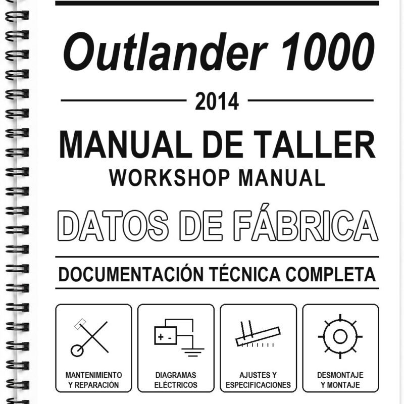 Manual de Taller Can-Am Outlander 1000 (2014)