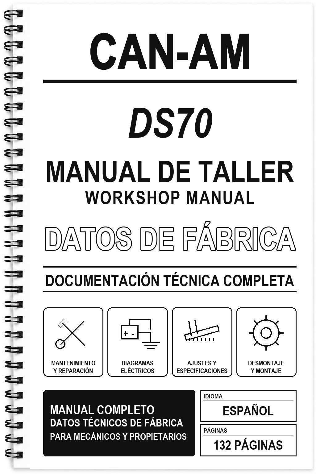 Manual de Taller Can-Am DS70