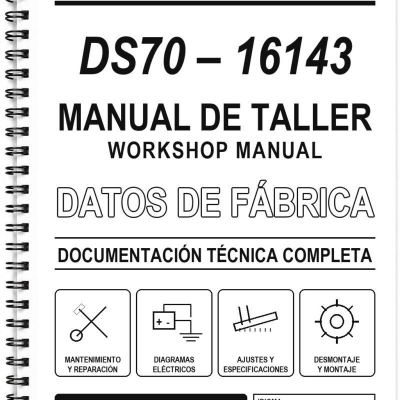 Manual de Taller Can-Am DS70 – 16143