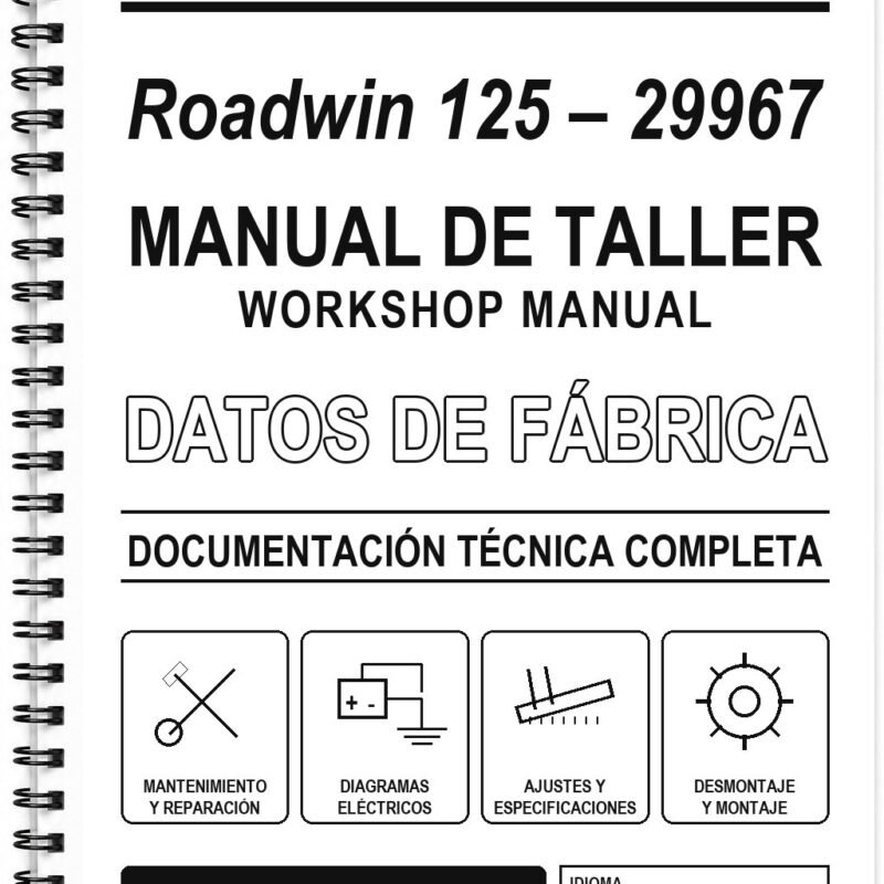Manual de Taller Daelim Roadwin 125 – 29967