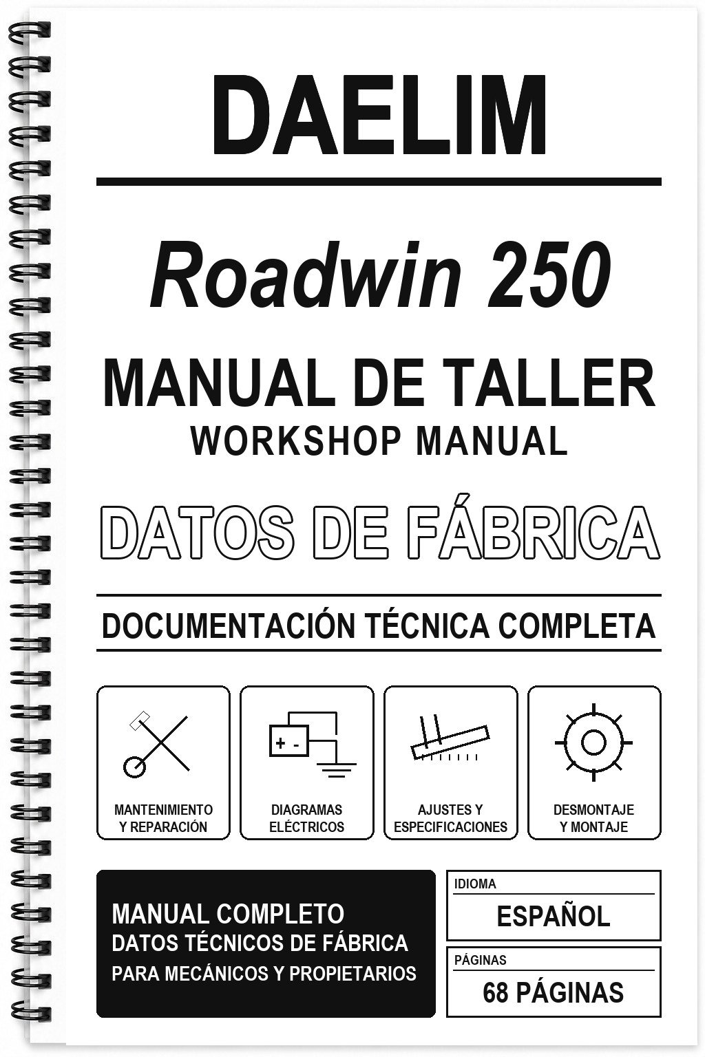 Manual de Taller Daelim Roadwin 250