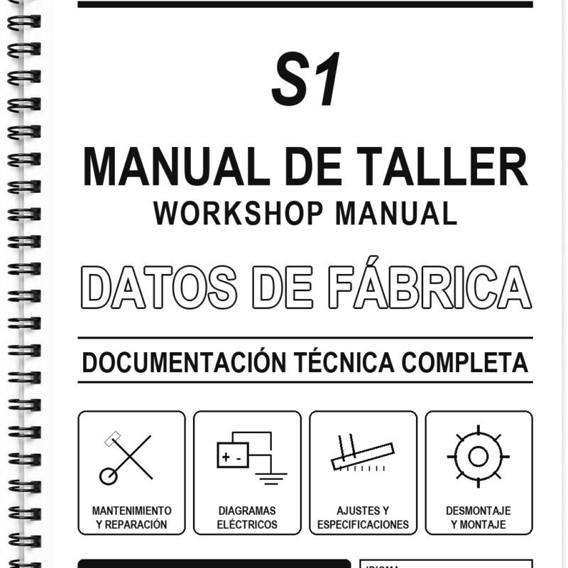 Manual de Taller Daelim S1