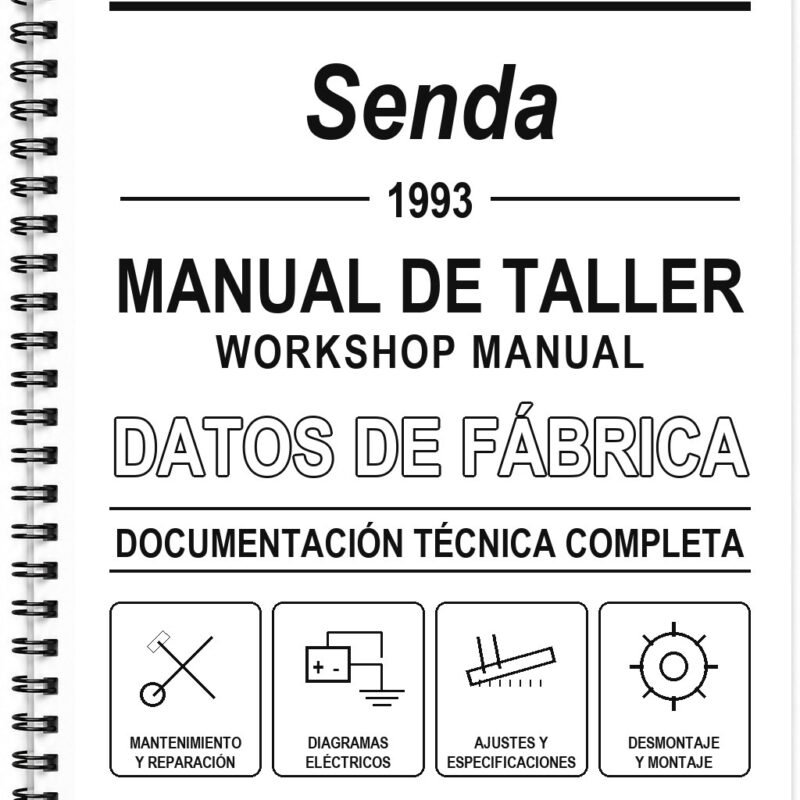 Manual de Taller Derbi Senda (1993)