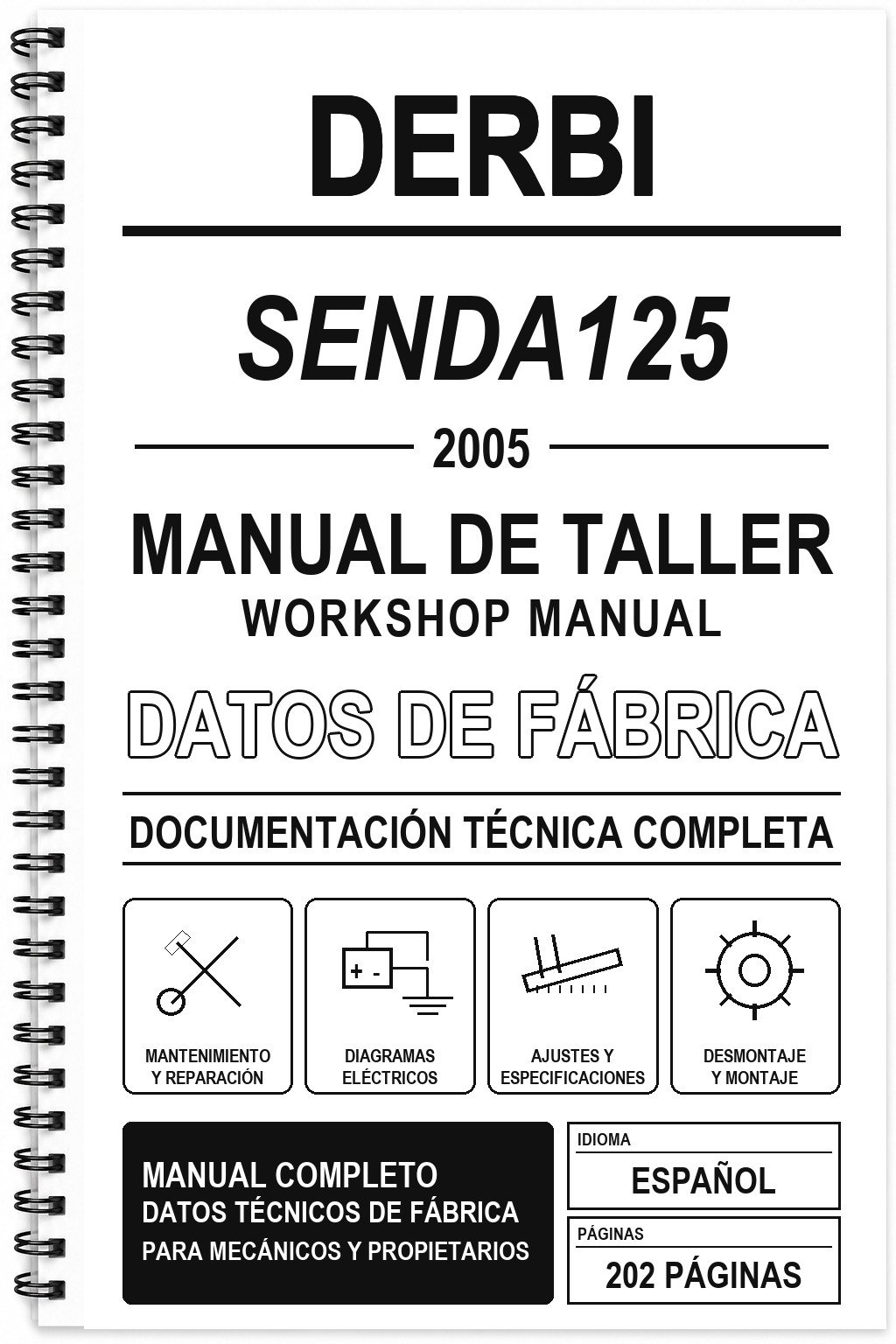 Manual de Taller Derbi SENDA125 (2005)