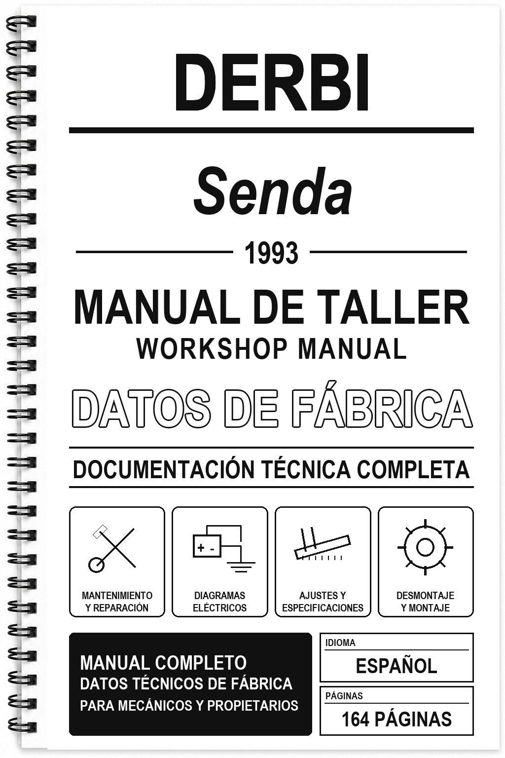 Manual de Taller Derbi Senda (1993) – da9df